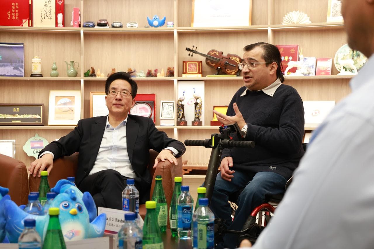 APC President Majid Rashed visits Hangzhou 2022 Museum