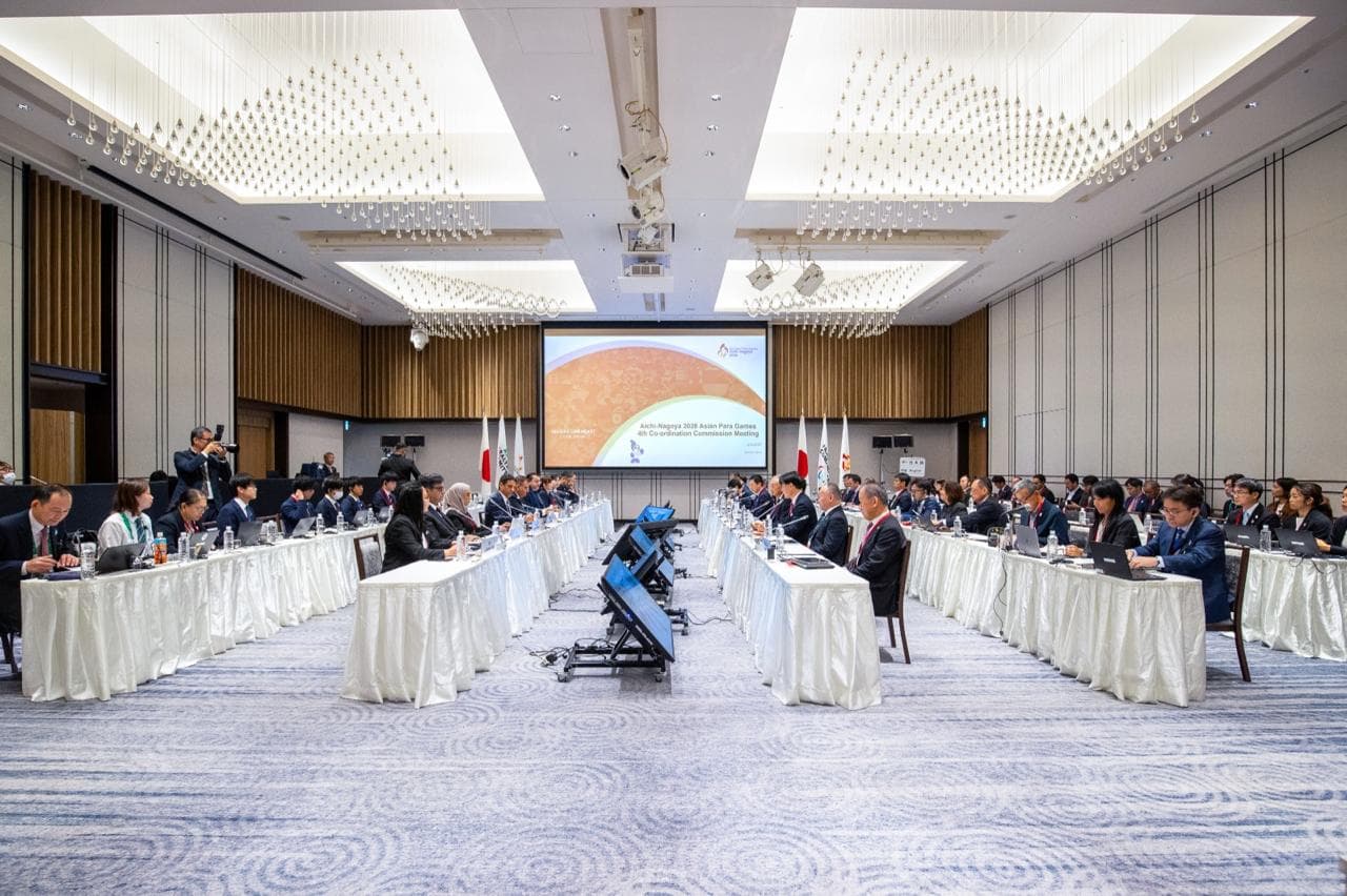 4th Co-ordination Commission Meeting marks major progress on the road to Aichi–Nagoya 2026 Asian Para Games