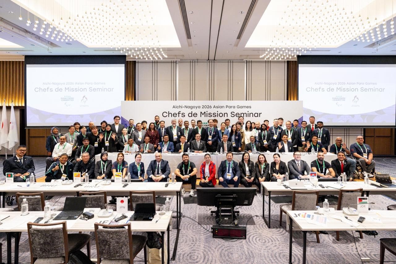 Chefs de Mission Seminar held successfully in Nagoya; Delegates praise arrangements and readiness for the Games